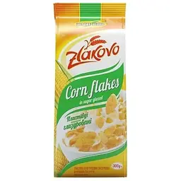 Пластівці Золоте Зерно 300г екструзійні Медові Zlakovo