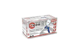 Пневматичний фарбопульт HVLP Intertool верхній бак 125 мл x 0.8 мм PT-0101 - мініатюра 2