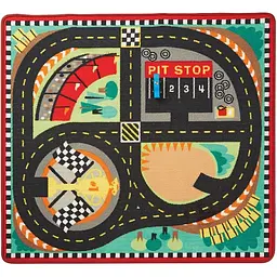 Килимок ігровий Melissa & Doug Гоночна траса з машинками (MD19401) - мініатюра 2