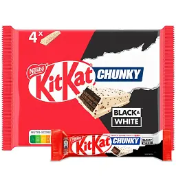 Батончики KitKat Chunky Black&White 168 г
