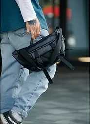 Чоловіча поясна сумка бананка Sambag 38х21 см sum0022765 - мініатюра 7