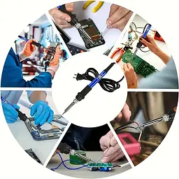 Набір для паяння в чохлі з мультиметром Soldering kit - мініатюра 4