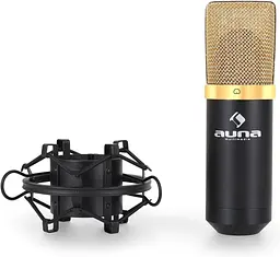 Конденсаторний USB-мікрофон Auna MIC-900WH-LED, 16 біт/48 кГц, 32 дБ (10011711) - мініатюра 5