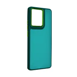Противоударный чехол для Motorola Edge 50 Pro, Frame, зеленый, панель-накладка, термополиуретан TPU + поликарбонат PC, защита всего корпуса, защита кнопок и камеры, устойчив к деформациям, ArmorStandart (ARM77256)