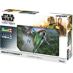 Сборная модель-копия Revell Звездолет Бобы Фетта, уровень 3, масштаб 1:88, 33 детали (RVL-06785)