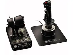Комплект (джойстик, рычаг) ThrustMaster Hotas Warthog (2960720) - миниатюра 2