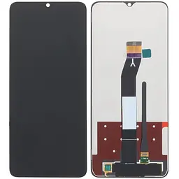 Дисплей Xiaomi Redmi A3 чорний, оригінал PRC