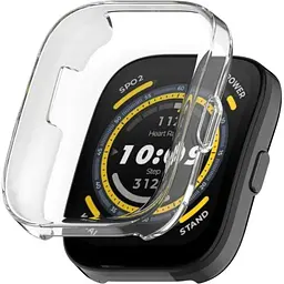Чохол-накладка DK для Xiaomi Amazfit Bip 5 Silicone Face Case (clear)
