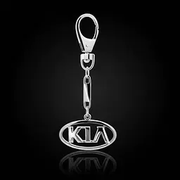 Срібний брелок KIA (КІА) 9026 - мініатюра 2