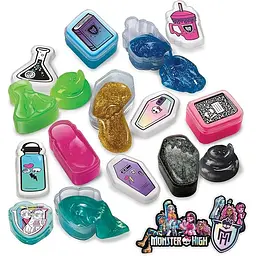 Слайм Cra-Z-Art Monster High Ghoul School Mini Mania набір 8 шт. (72227CRA) - мініатюра 5