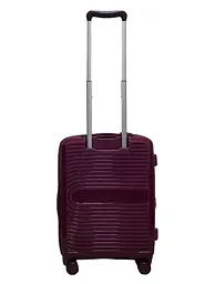 Валіза маленька S поліпропілен Airtex 223 58×40×22см 38л Фіолетовий - мініатюра 3