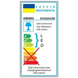 Архітектурний світлодіодний світильник Ardero DH1020ARD Level 3000K чорний 3 Вт (80677) - мініатюра 9