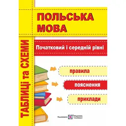 Польська мова. Таблиці та схеми. Початковий і середні рівні - Віта Мастиляк