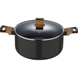 Каструля Bergner Earth black, з кришкою 28 см, 6 л (BG-32037-BK) - мініатюра 2