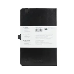 Книга записна Axent Partner, 125x195 мм, 96 аркушів, крапка, чорна (8306-01-A) - мініатюра 3