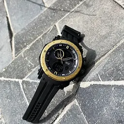 Чоловічий наручний годинник 6012 Black-Gold Sanda acs0030972 - мініатюра 7