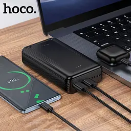Зовнішній акумулятор Hoco J165A Balance 20000mAh 10W Black [156650] - мініатюра 6