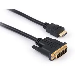 Кабель мультимедійний HDMI M to DVI M 3.0m 24+1pin Vinga (VCPHDMIDVI3)