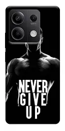 Чохол Demsky Never give up для Xiaomi Redmi Note 13 5G