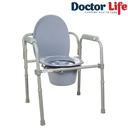 Стул туалетный складной стальной Doctor Life 12627 (12627-500)
