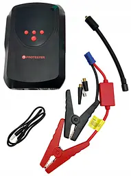 Пусковий зарядний пристрій для автомобіля 15800mAh (Бустер) з компресором 2-в-1 Jump Starter 12 V 2000 A - мініатюра 2