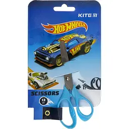Ножиці дит. "Kite" №HW21-122 Hot Wheels 13см,сині(24) - мініатюра 1
