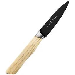 Ніж кухонний Satake Black Ash для чищення овочів 90 мм (807-616)