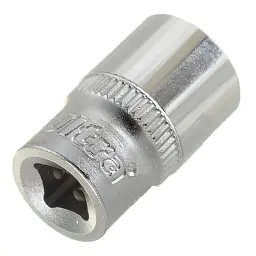 Насадка шестигранна коротка 1/4" 11мм CrV ULTRA (6060112) - мініатюра 4