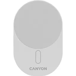 Універсальний автотримач Canyon OnGrip 105 15W Qi2 Wireless White (CNS-CCH105W)