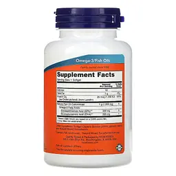 Риб'ячий жир + D3 Now Foods Tri-3D Omega 90 желатинових капсул - мініатюра 2