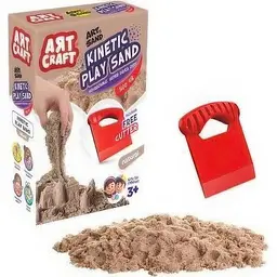 Кінетичний пісок Dede Art Craft 500 г коричневий (3685)