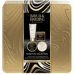 Подарунковий набір Baylis & Harding Sweet Mandarin & Grapefruit: Крем для душу, 50 мл + Олія для тіла, 50 мл + Крем для рук, 50 мл + Мило, 50 г - мініатюра 2