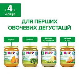 Органічне пюре HiPP Броколі 125 г - мініатюра 7