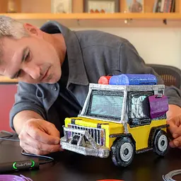 3D-ручка 3Doodler Flow для професійного користування синя (FLOW-INTL) - мініатюра 9