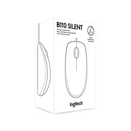 Мишка Logitech B110 Silent Black (910-005508) - мініатюра 6