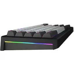 Клавіатура Hator Skyfall 65 Pro Aurum Vanila Silent RGB Wireless/Bluetooth/USB UA Grey/Black (HTK4160UA) - мініатюра 6