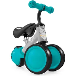 Каталка-біговел Kinderkraft CutieTurquoise бірюзова (00-00158784) - мініатюра 2