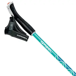 Палиці для скандинавської ходьби Gabel Ritmo Teal (7008350750000) телескопічні - мініатюра 2