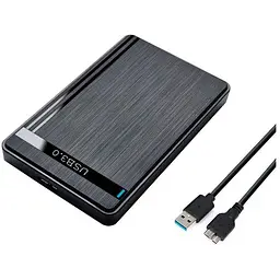 Кишеня зовнішня Dynamode 2.5" SATA HDD/SSD USB 3.0 Black (DM-CAD-25317)