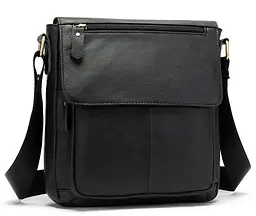 Чоловіча шкіряна сумка Vintage 25,5х24х7 см sum0012295 - мініатюра 5