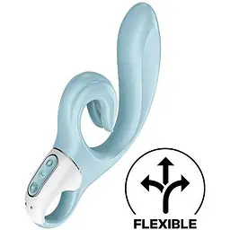 Вібратор-кролик Satisfyer Love Me Блакитний - мініатюра 3