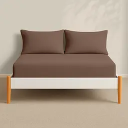 Комплект постільної білизни Cosas Latte CS1 Двоспальний фланель бронза (Flannel_27Latte_El160x30-27Latte_180) - мініатюра 7