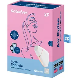 Смарт-вібратор Satisfyer Love Triangle White (SO3896) [95853] - мініатюра 7