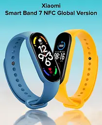 Фітнес-браслет Xiaomi Smart Band 7 NFC UA чорний - мініатюра 2