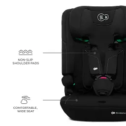 Автокрісло Kinderkraft i-Comfy i-Size Black (KCICOM00BLK0000)  - мініатюра 4