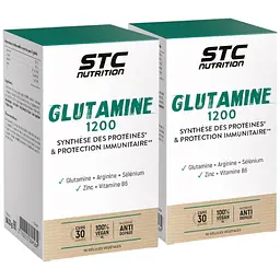 Глютамін 1200 STC Nutrition 90 капсул - мініатюра 3