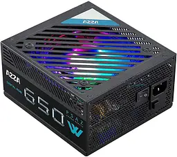 Блок живлення AZZA 650W PSAZ-650W(ARGB) (PSAZ-650W(ARGB)) - мініатюра 2
