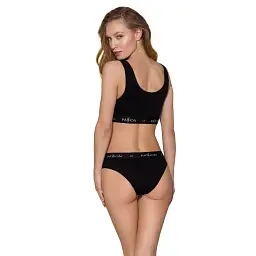 Спортивний топ із широкою гумкою Passion PS004 TOP black L - мініатюра 4