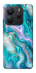 TPU чохол Demsky Mermaid marble для Xiaomi Redmi Note 14 5G