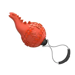 Іграшка для cобак Gigwi Dinoball Динозавр зі звуком, що вимикається 14 см - мініатюра 2